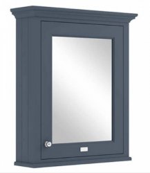 Bayswater 600mm Stiffkey Blue Mirror Wall Cabinet