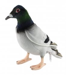 Soft Toy Pigeon by Hansa (29cm) 6299