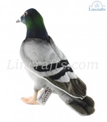 Soft Toy Pigeon by Hansa (29cm) 6299