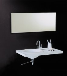Origins Living 600 x 1200mm Slim Rectangular Mirror