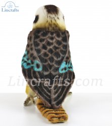 Soft Toy Bird Blue Wing Kookabura by Hansa (28cm.L) 8252