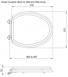 Silverdale Wooden Toilet Seat