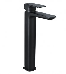 RAK Moon Black Tall Mono Basin Mixer Tap