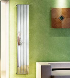 Lazzarini Livorno Design Chrome 1800 x 309mm Towel Warmer