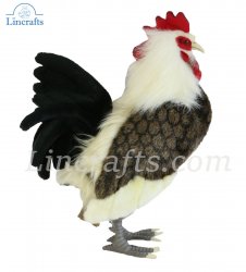 Soft Toy Bird, Rooster by Hansa (43cm) 4170