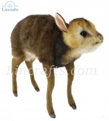 Soft Toy Muntjac Deer Baby by Hansa (28cm.L) 8024