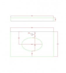 RAK Washington 800mm Vanity Unit - Grey