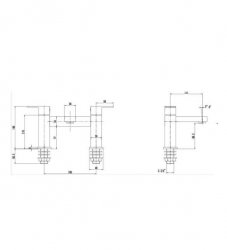 RAK Cubis Bath Filler