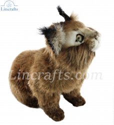 Soft Toy Wildcat, Caracal Cat by Hansa (26cm) 7047