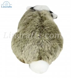 Soft Toy Badger by Living Nature (30cm) AN58