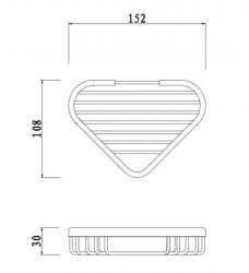 RAK Single Corner Basket