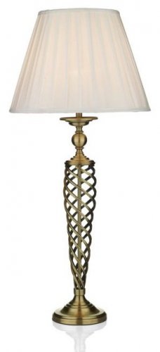 Dar Siam Table Lamp Shade Antique Brass