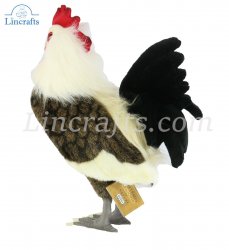 Soft Toy Bird, Rooster by Hansa (43cm) 4170