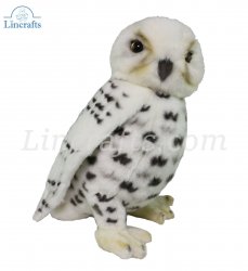 Soft Toy Snowy Owl  by Hansa (25cm) 7860