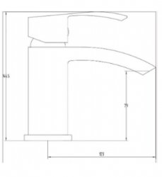 RAK Metropolitan Mono Basin Mixer Tap