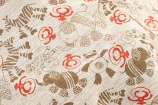 Cotton Scarf Monkey Print