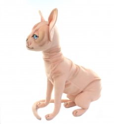 Soft Toy Sphynx by Hansa (28cm) 8117