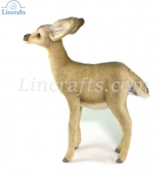 Soft Toy Fawn Standing by Hansa (36cm) 8054