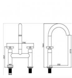 RAK Ella Bath Filler