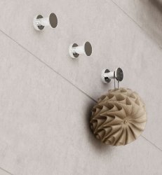 Origins Living Tecno Project Robe Hook - Chrome