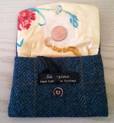 Pendragon the Pug Dog Handmade Tweed Coin Purse