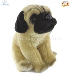 Soft Toy Pug Puppy Dog by Faithful Friends (23cm)H FPUG03