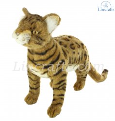 Soft Toy Bengal Cat by Hansa (45cm) 6354