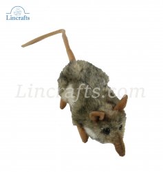Soft Toy Elephant Mouse (Shrew) by Hansa (18cm) 4110