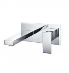 RAK Cubis Wall Mounted Basin Mixer