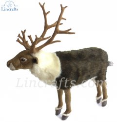 Soft Toy Reindeer by Hansa (38cm) 8026