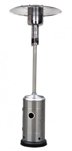 Lifestyle Capri Patio Heater w/Wheels 12.5kw - Stainless Steel