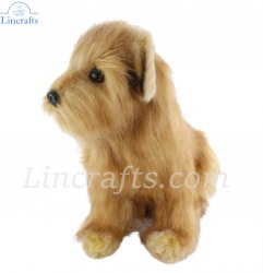 Soft Toy Dog, Norfolk Terrier by Hansa (23cm) 4126