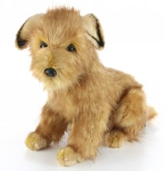 Soft Toy Norfolk Terrier Dog by Hansa (33cm) 3996