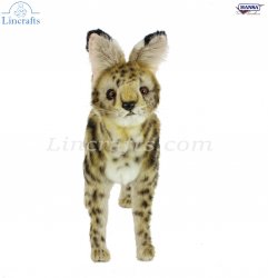 Soft Toy African Serval Cat Standing (48cm.L) 7372