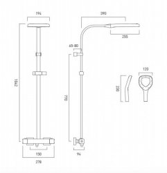 Vado Horizon Shower Package