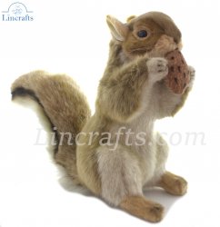 Soft Toy Red Squirrel by Hansa (22cm) 3745