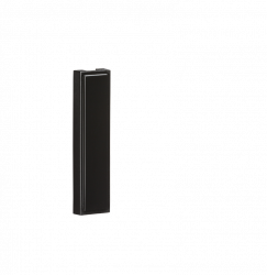 Knightsbridge Pack of 10 - Quarter Blanking Modules (12.5 x 50mm) - Black - (NETQBK)