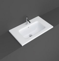 RAK Joy 80cm Pure White Wall Hung Basin Unit