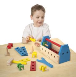 Melissa & Doug Take Along Tool Kit Pretend Play Set