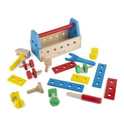 Melissa & Doug Take Along Tool Kit Pretend Play Set