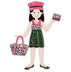 Melissa & Doug Day of Glamour Puffy Sticker Activity Book