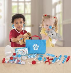 Melissa & Doug Pet Vet Play Set Examine & Treat