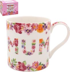 Mum Motive Fine China Mug Pink - Boxed