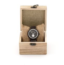 Olive Sandalwood Wood & Woodlink Strap Watch Brown - Botanica
