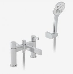 Vado Edit 2 Hole Deck Mounted Bath Shower Mixer