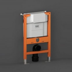 RAK Ecofix Top/Front Flush Concealed Cistern And Frame For Wall Hung Pans