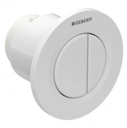 Geberit Type 01 White Alpine Dual Flush Button For 12 and 15cm Concealed Cistern
