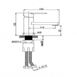 RAK Series Mono Basin Mixer Tap