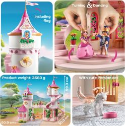 Princess Castle & Royal Couple Figures Playset Toy - 71845 - Playmobil