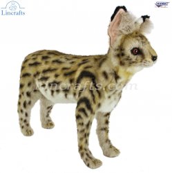 Soft Toy African Serval Cat Standing (48cm.L) 7372